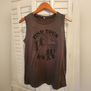 Find your own road tank top
